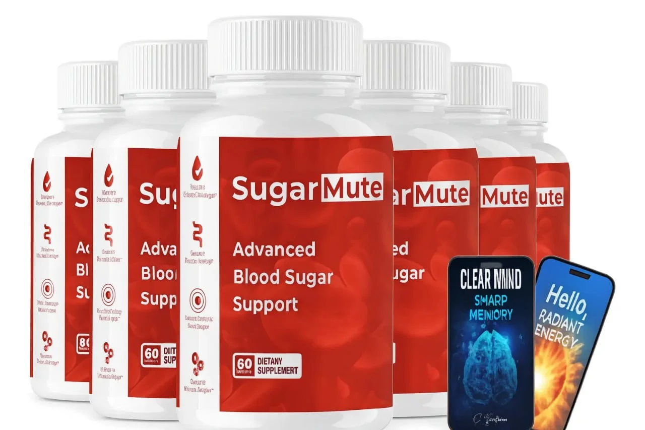 SugarMute 6 bottle pack with free bonus eBooks